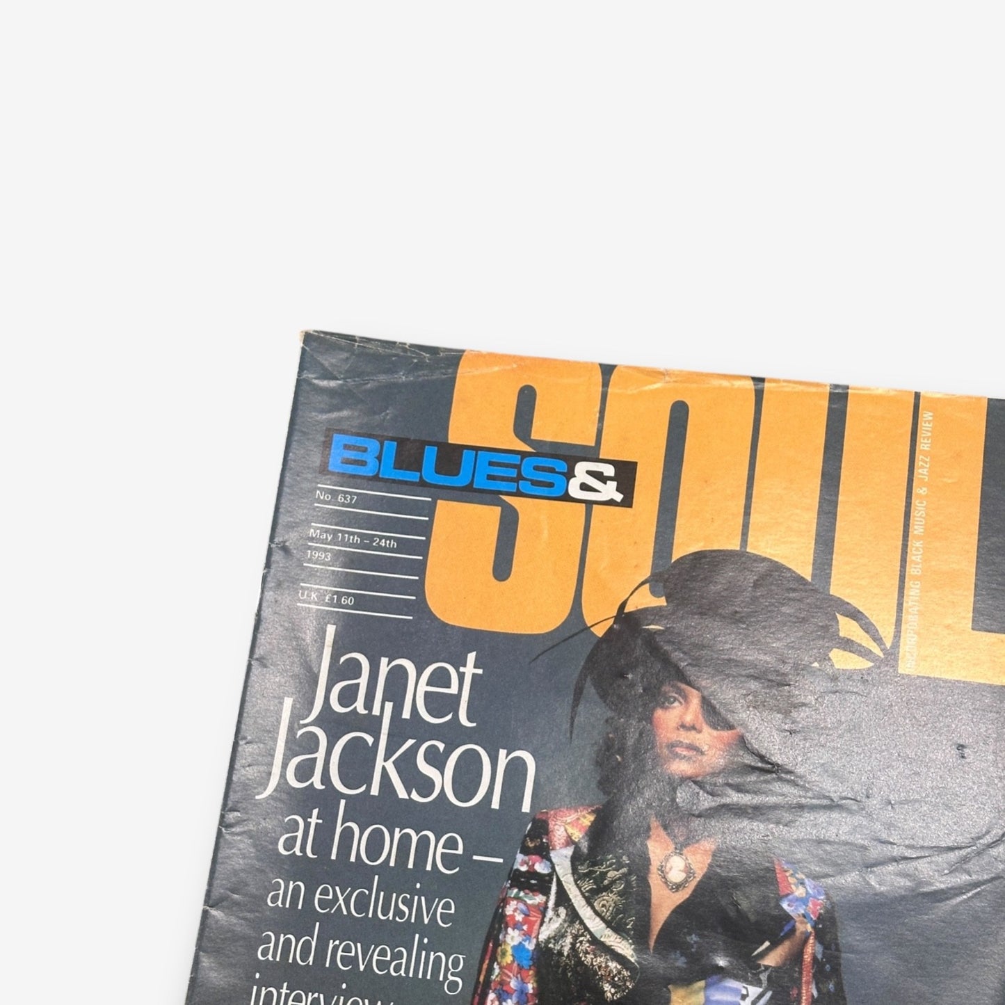 1993 Janet Jackson - Blues & Soul Magazine Issue 637