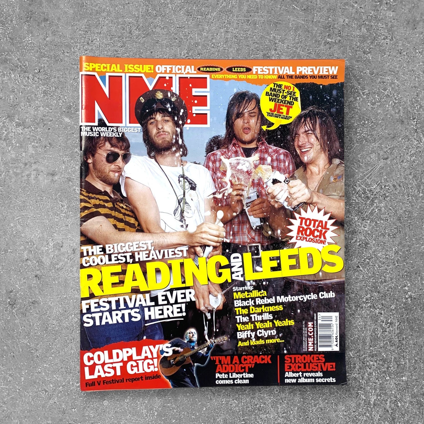 2003 Reading & Leeds Preview Issue - Jet - NME Magazine