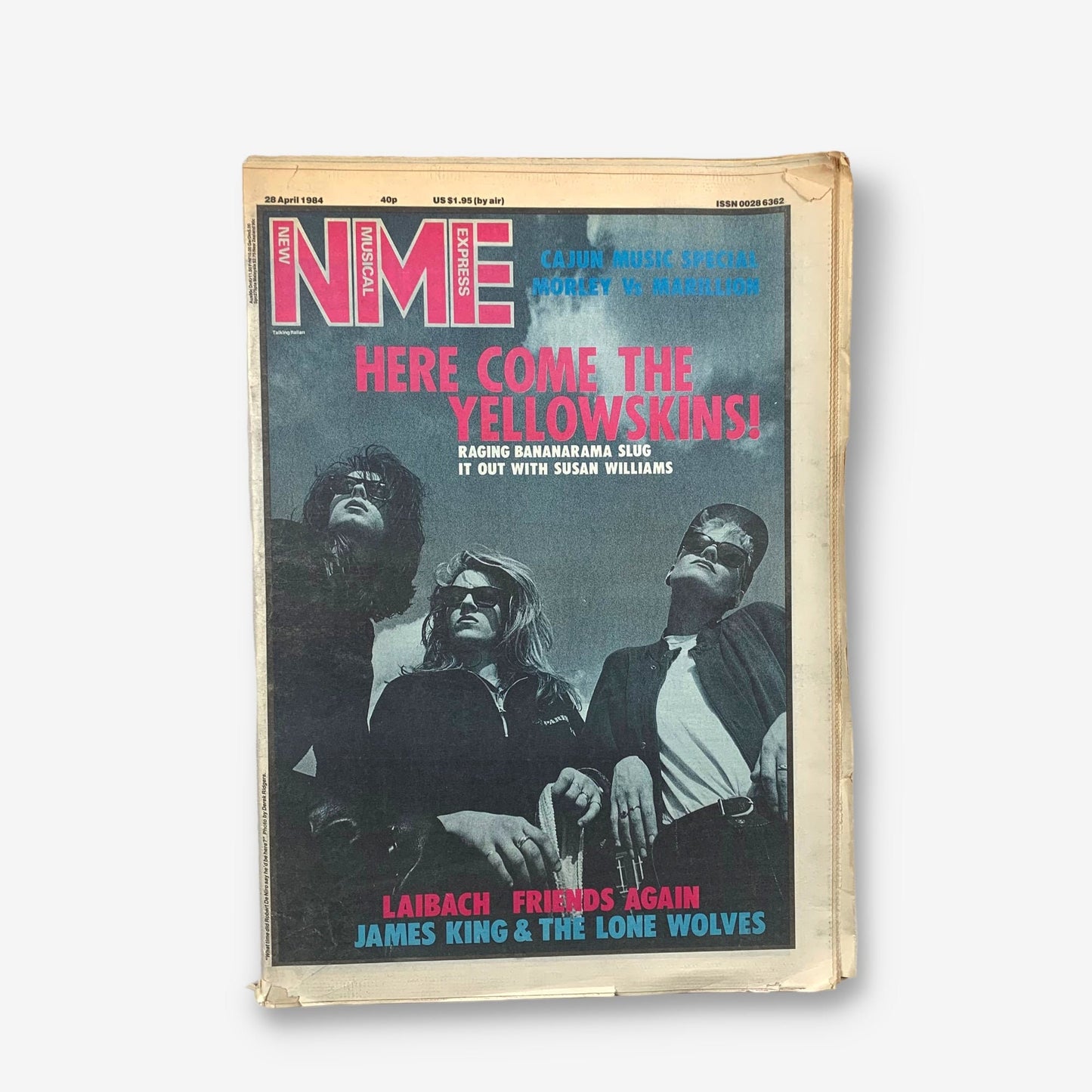 1984 Bananarama - Here Come The Yellowskins - NME Magazine