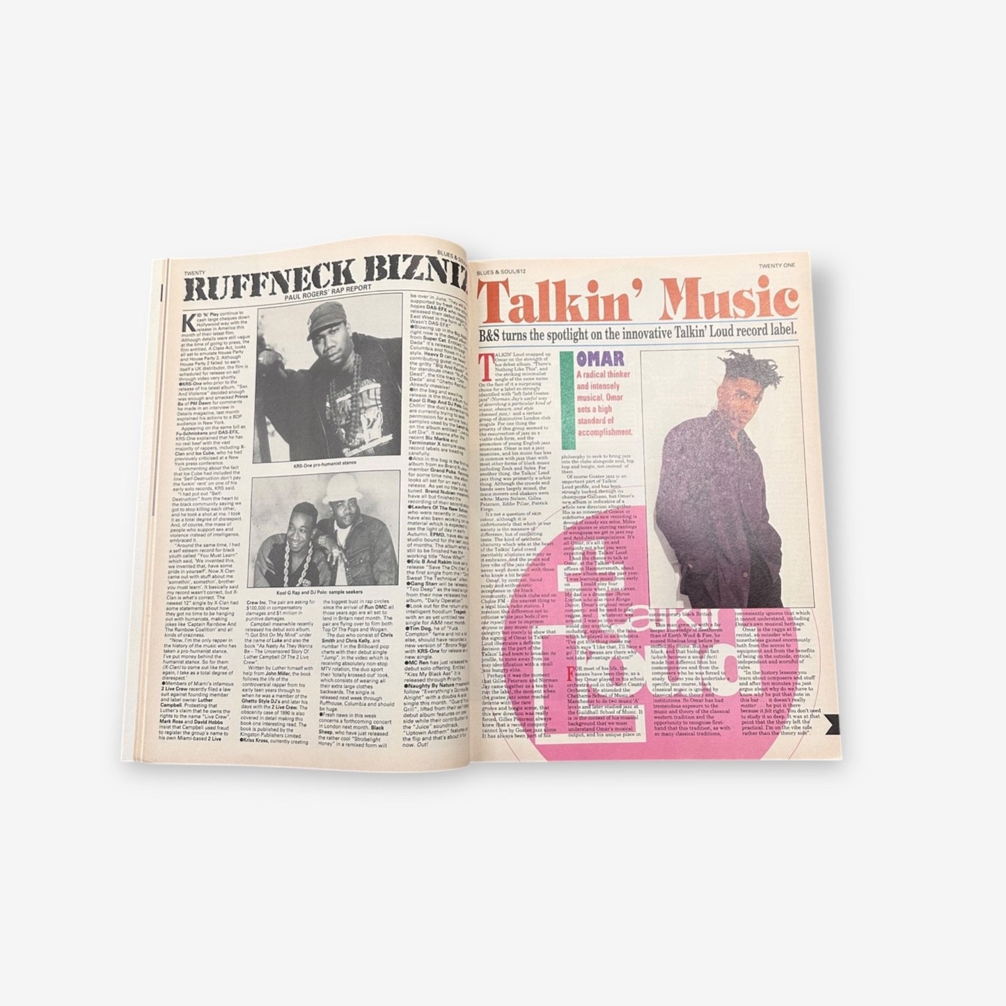 1992 Omar - Blues & Soul Magazine Issue 612