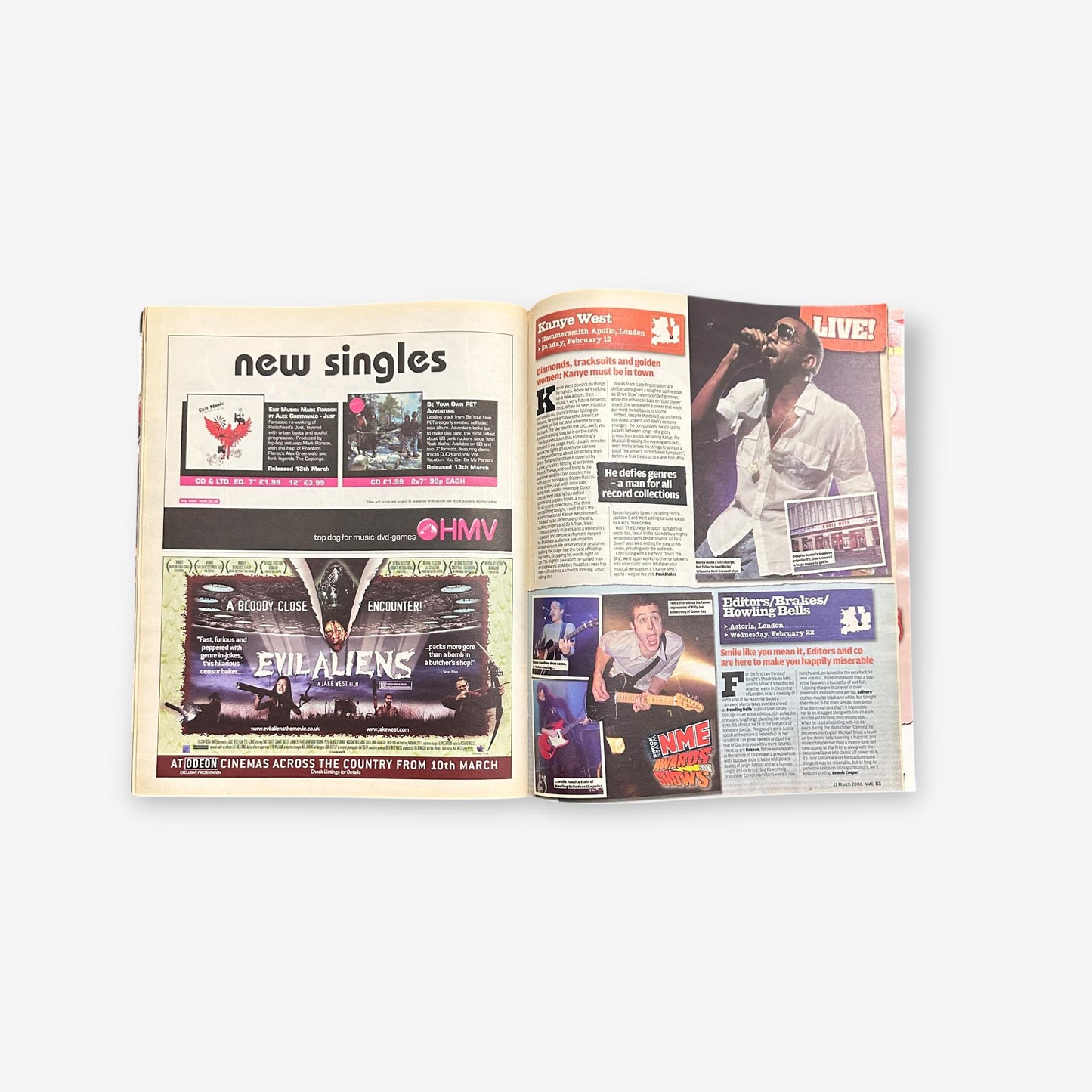 2006 The Strokes - On The Road Exclusive! - NME Magazine