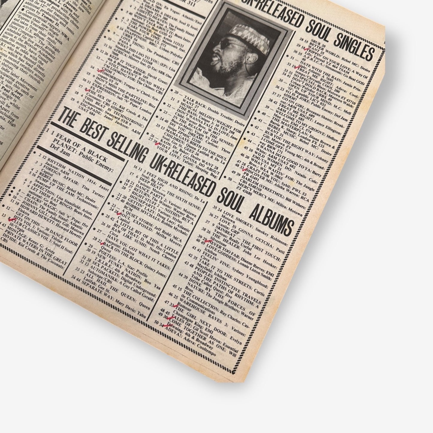 1990 Tony! Toni! Toné! - Blues & Soul Magazine Issue 561