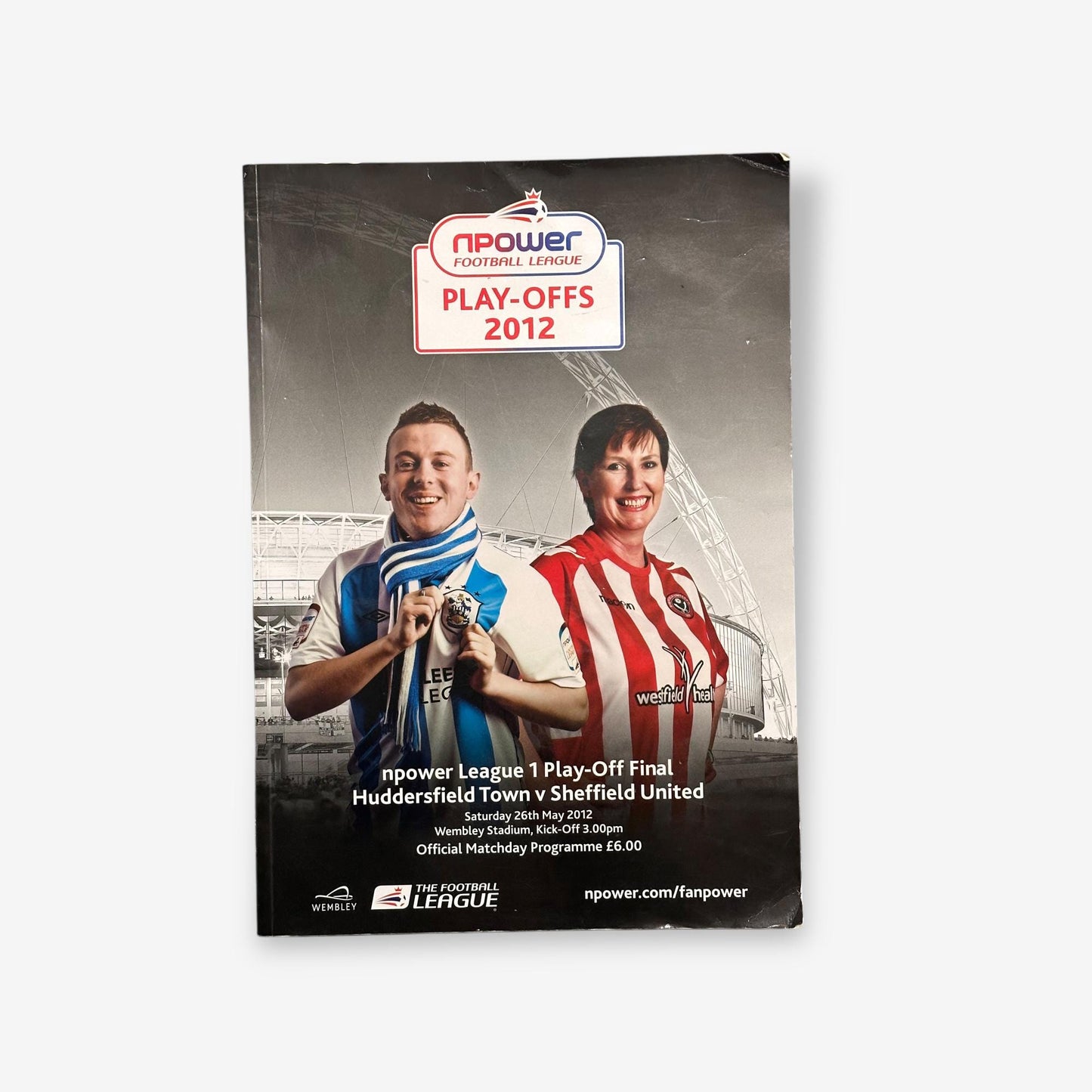 NPower Football League 1 Play-Off Final Programme 26th May 2012 Huddersfield Town V Sheffield United