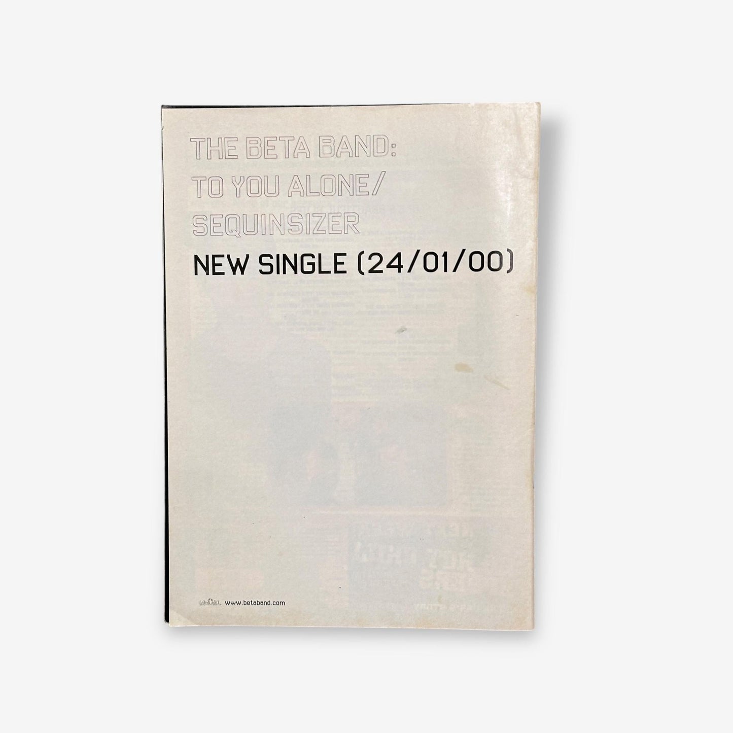 2000 Embrace - We Want It All - Melody Maker Magazine