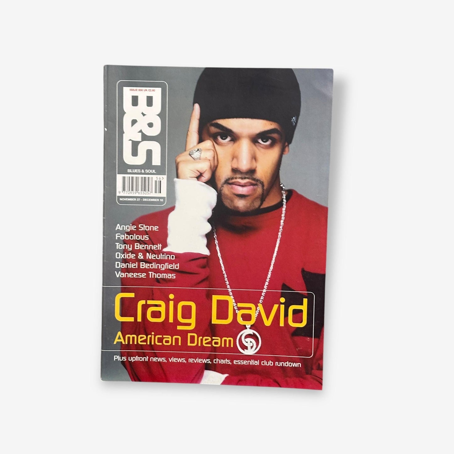 2001 Craig David - American Dream - Blues & Soul Magazine Issue 856