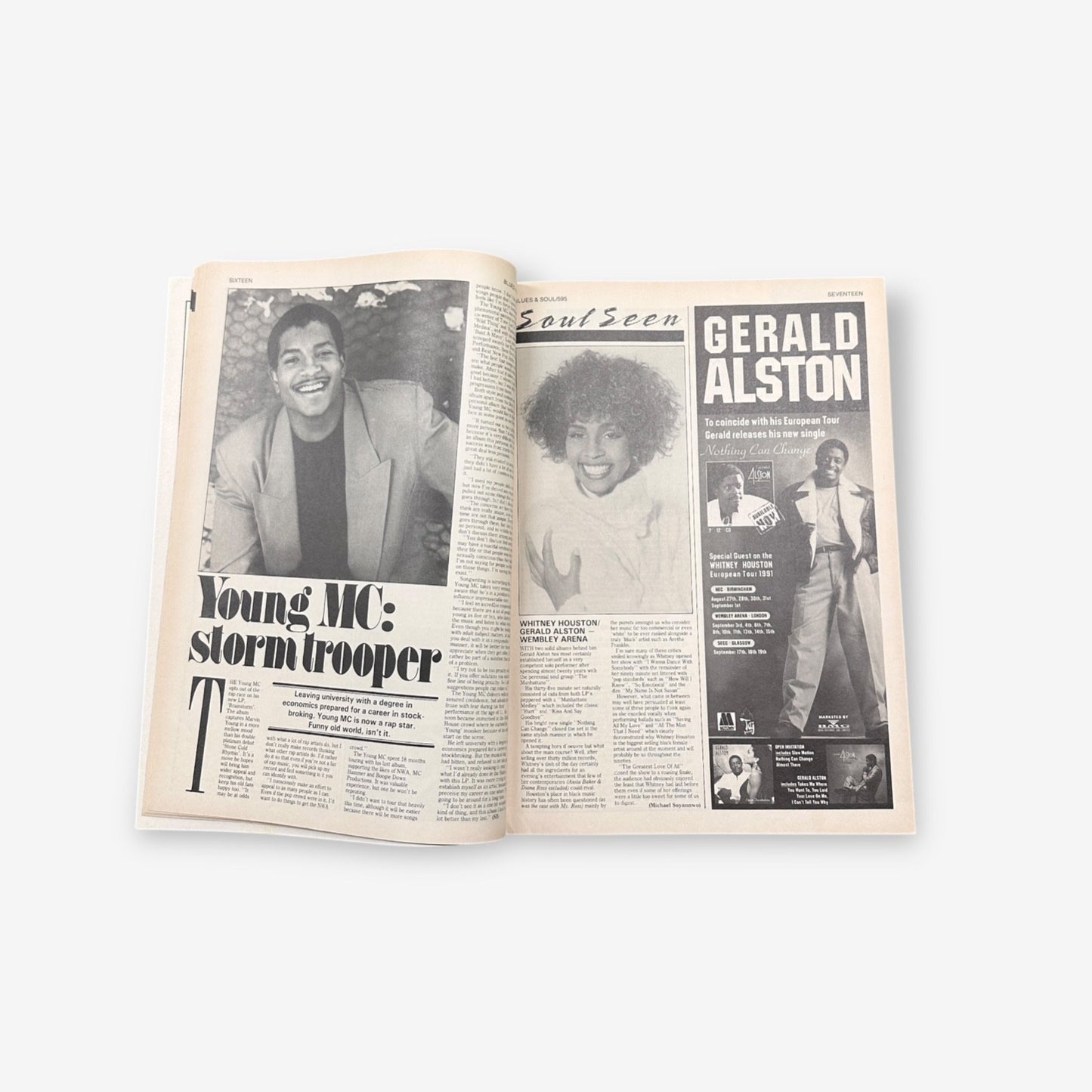 1991 Vanessa Williams - Blues & Soul Magazine Issue 595