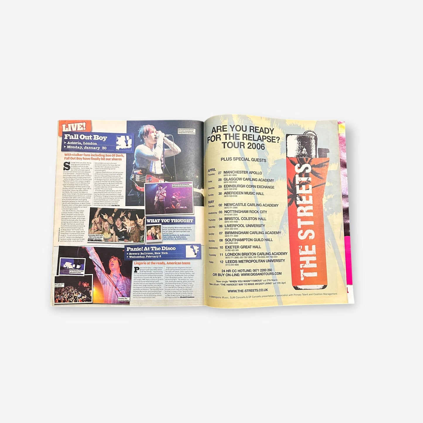 2006 Morrissey - The Mozfather Back At His Shocking Best - NME Magazine