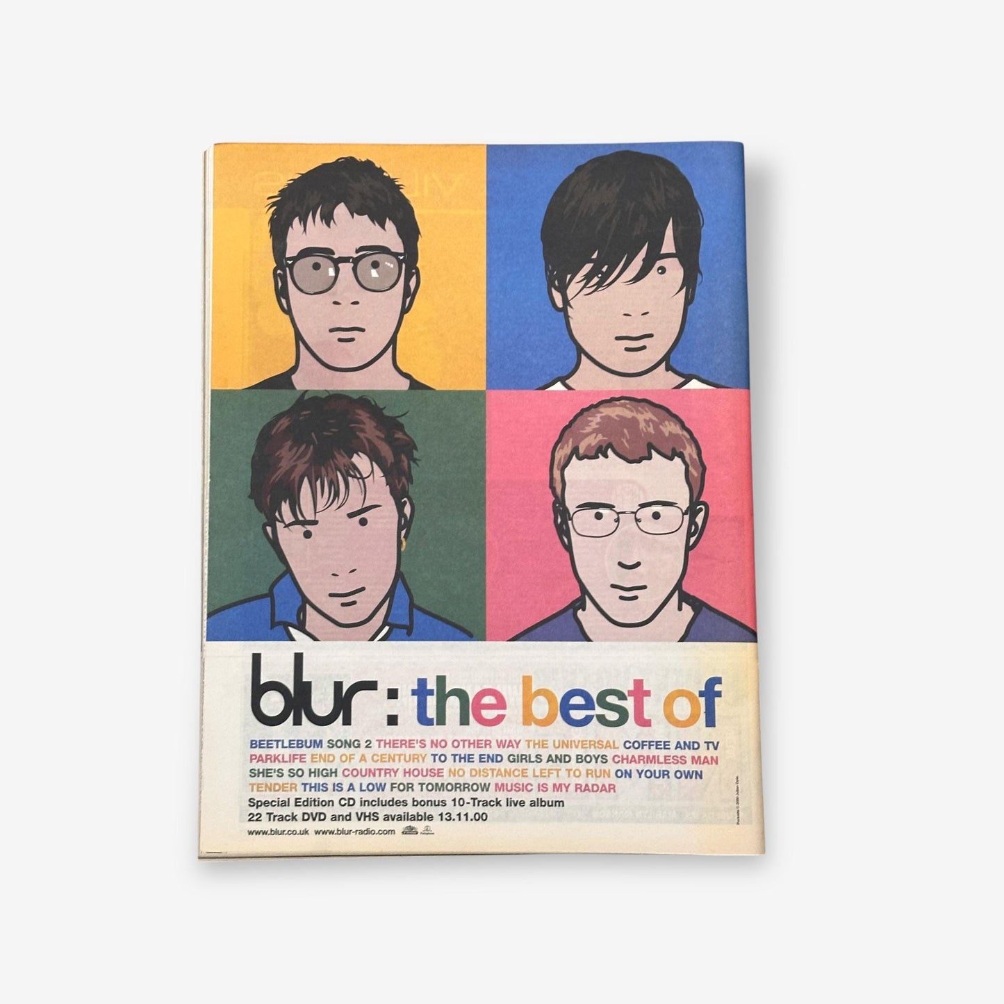 2000 Damon Albarn - On Blur's Past, His Future - NME Magazine
