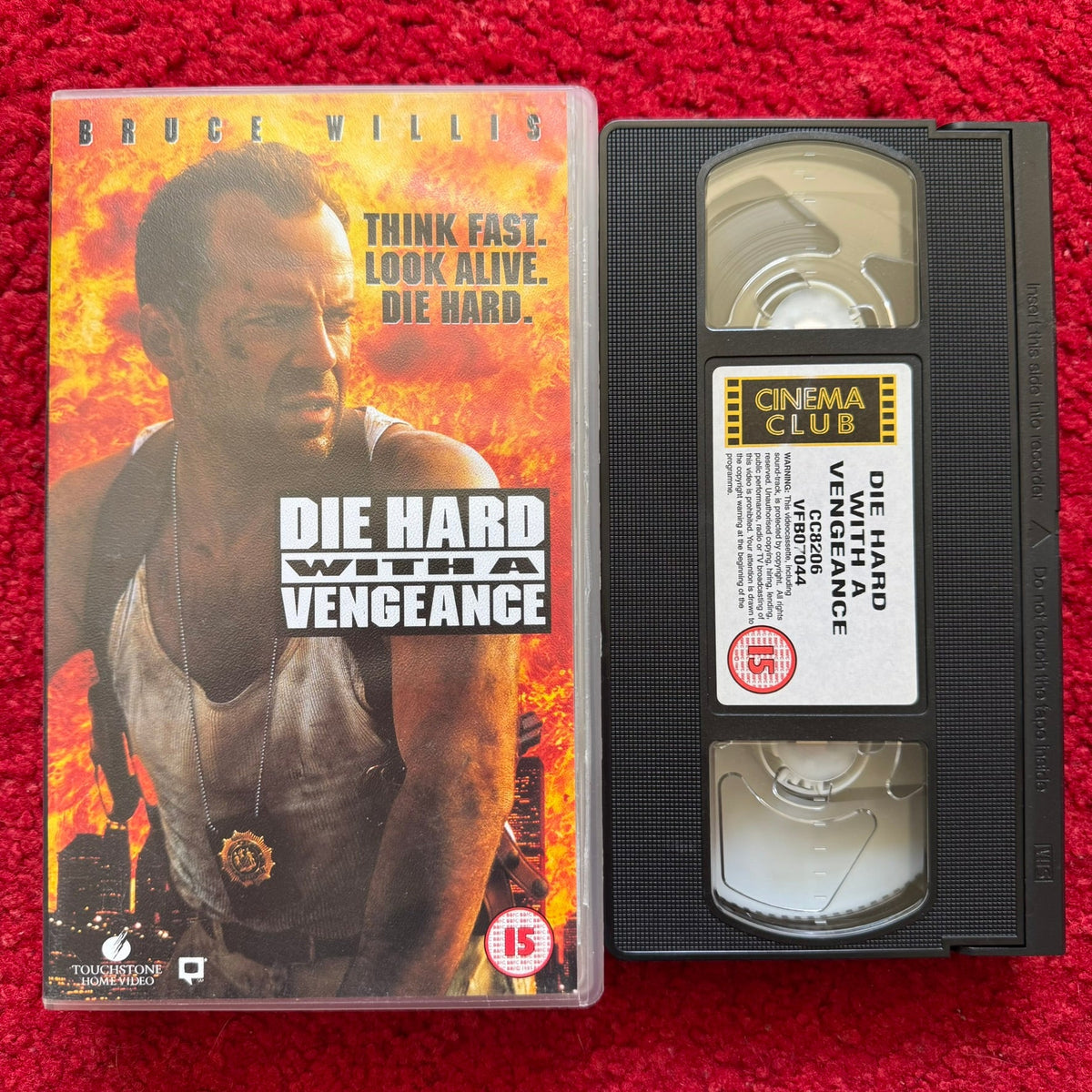 Die Hard With A Vengeance VHS Video (1995) CC8206