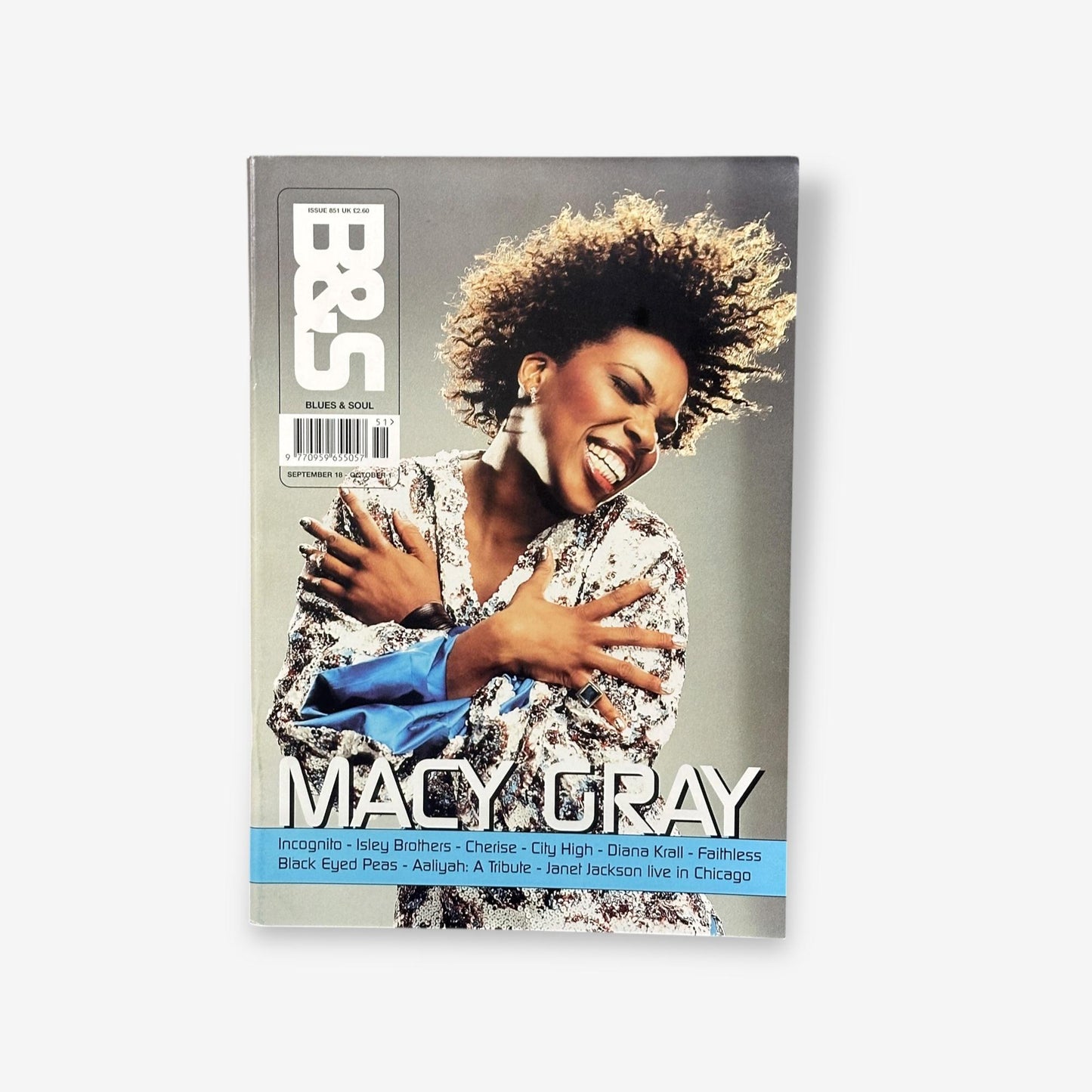 2001 Macy Gray - Blues & Soul Magazine Issue 851