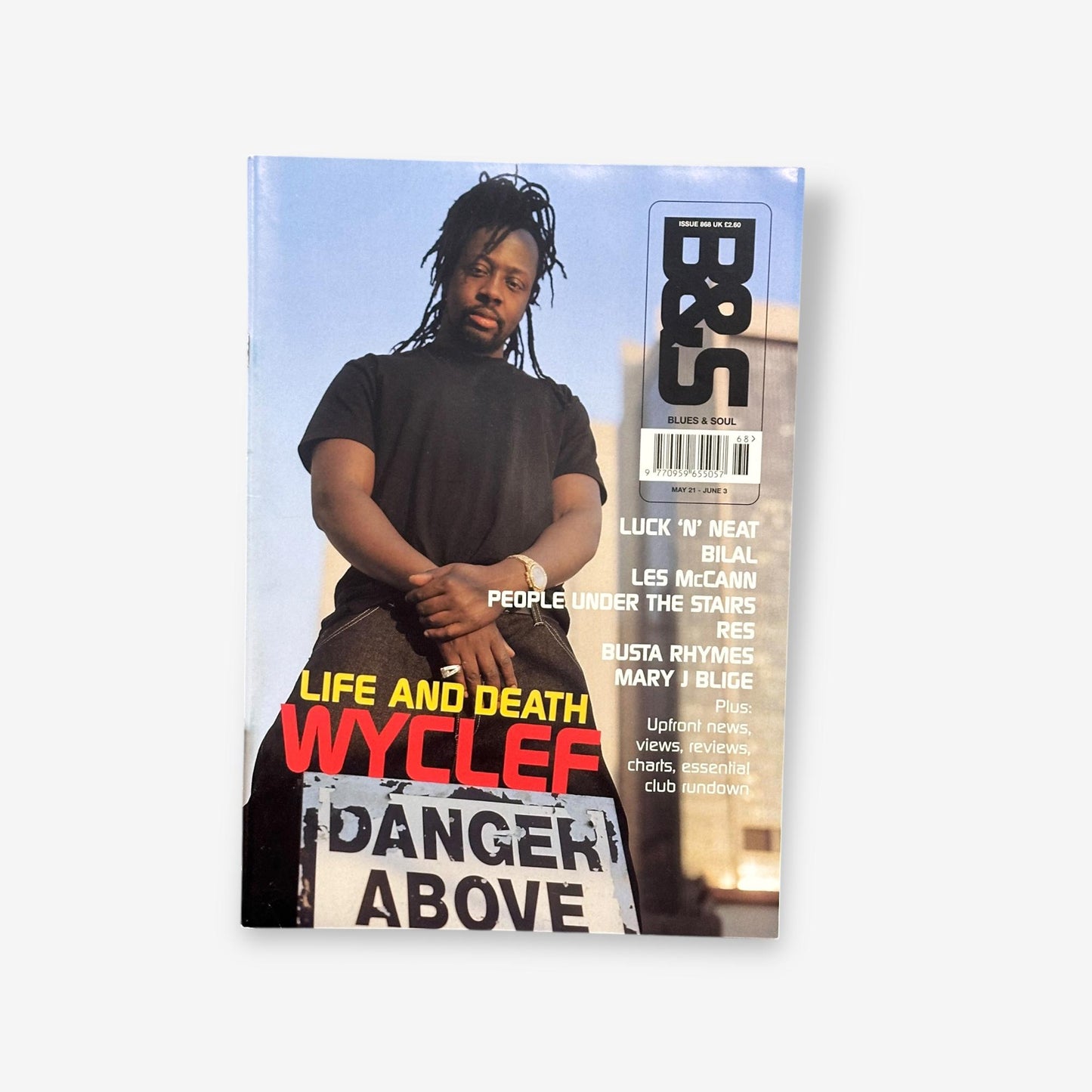 2002 Wyclef - Life And Death - Blues & Soul Magazine Issue 868