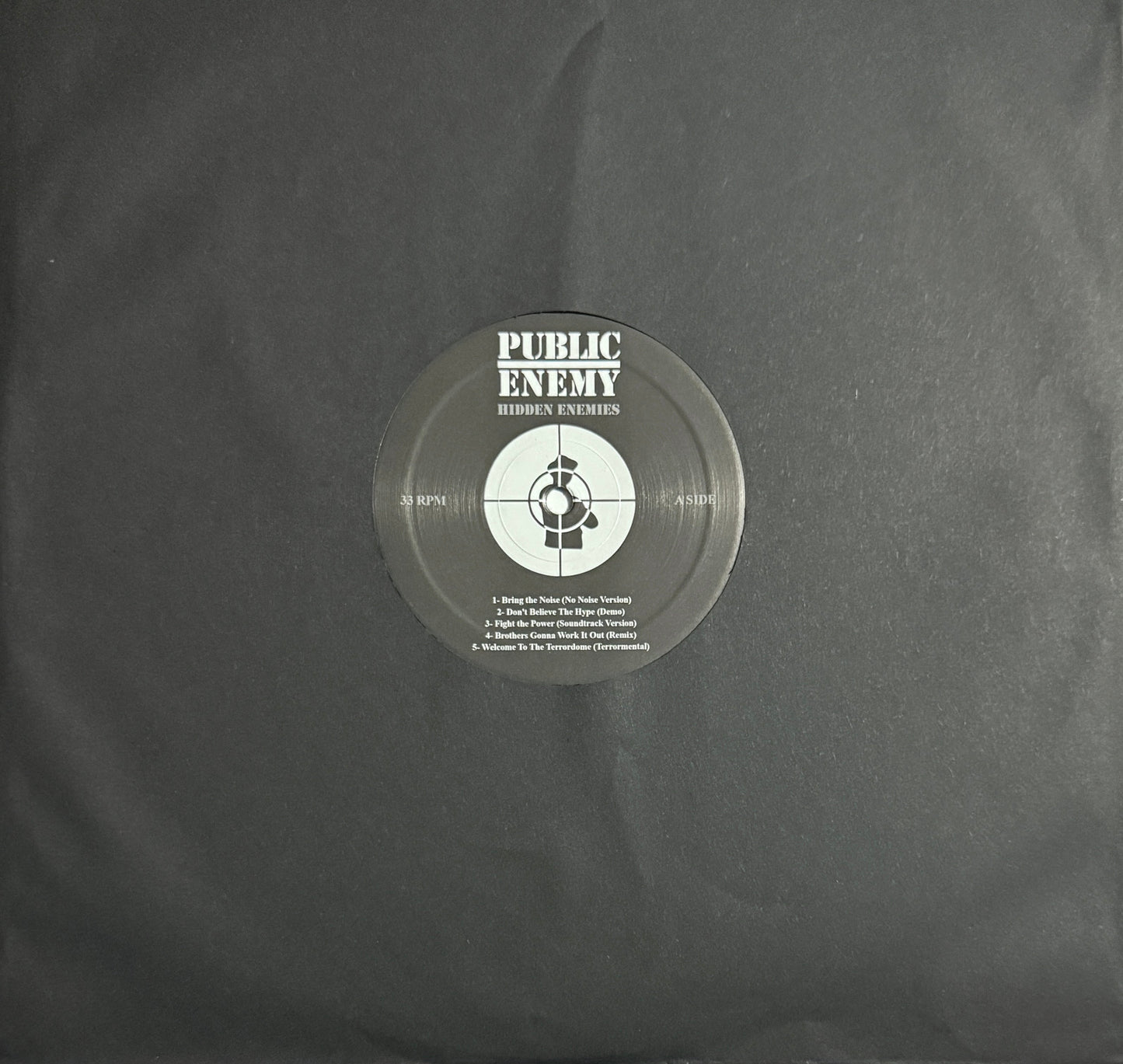 Public Enemy – Hidden Enemies: B Sides, Instrumentals, Demos, Remixes (12" Vinyl LP)