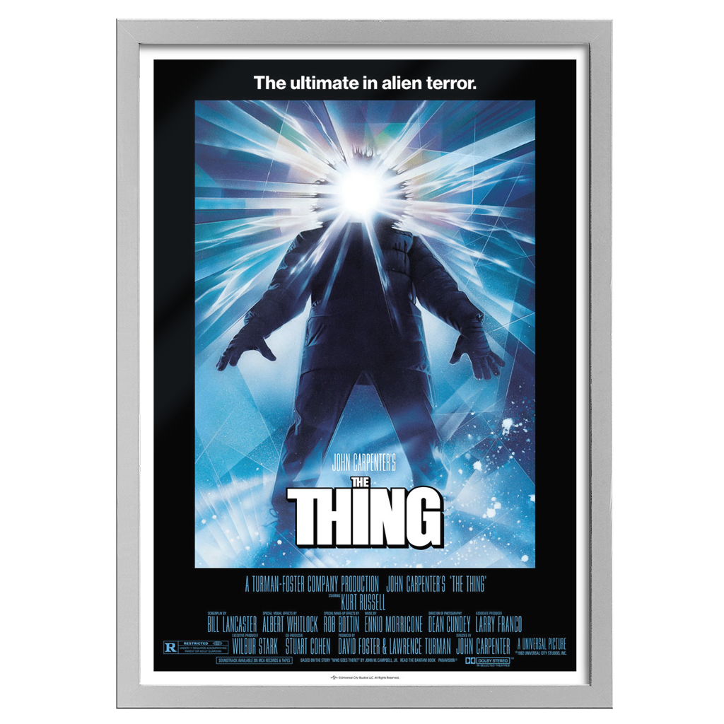 The Thing Framed A2 Editions Poster - White