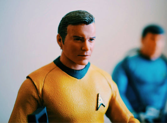 Captain James T. Kirk model figure from the original Star Trek series - The History of Star Trek - Supernova Heights