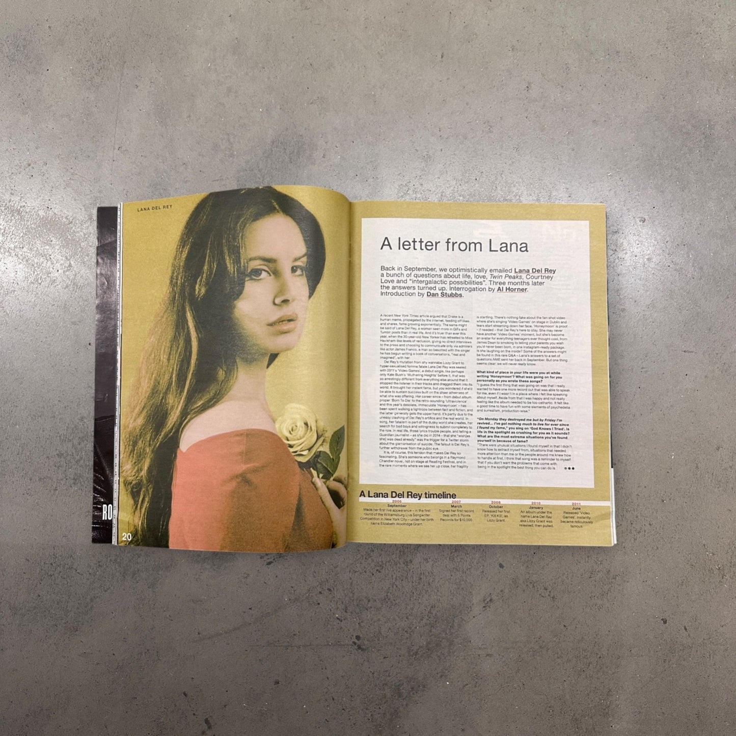 2015 Lana Del Ray - The Myth And Mystery - NME Magazine