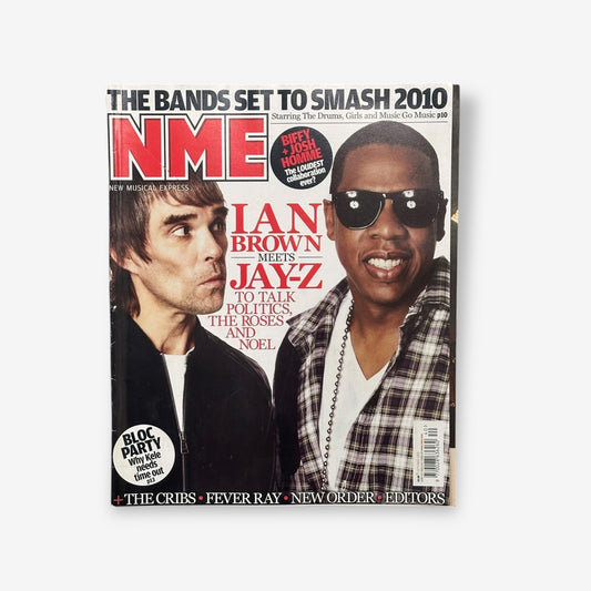 2009 Ian Brown Meets Jay-Z - To Talk Politics, The Roses And Noel - NME Magazine