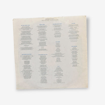 Bronski Beat - Truthdare Doubledare Vinyl Record 1986