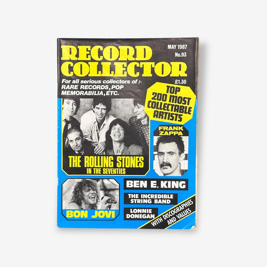 1987 The Rolling Stones - In The Seventies - Record Collector Magazine No. 93