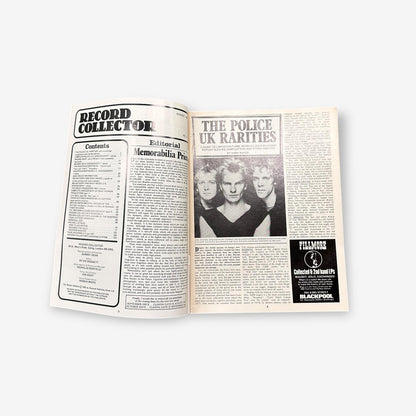 1985 The Police - U.K. Rarities - Record Collector Magazine No. 72