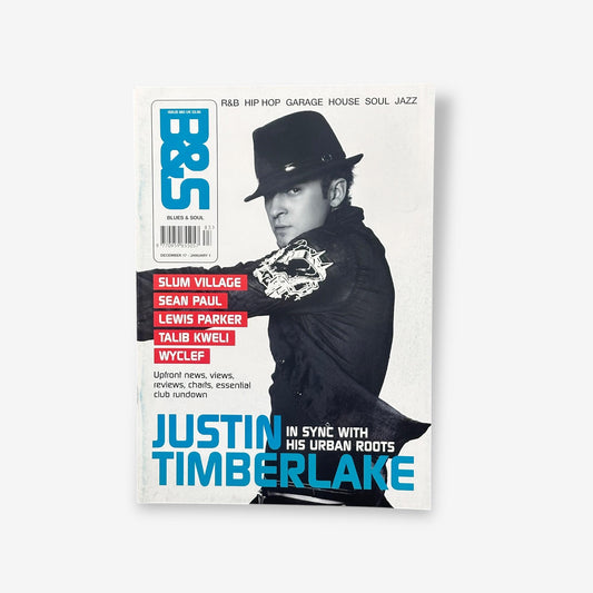 2002 Justin Timberlake - In Sync With His Urban Roots - Blues & Soul Magazine Issue 883