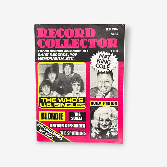 1985 The Who&#39;s U.S. Singles - Record Collector Magazine No. 66