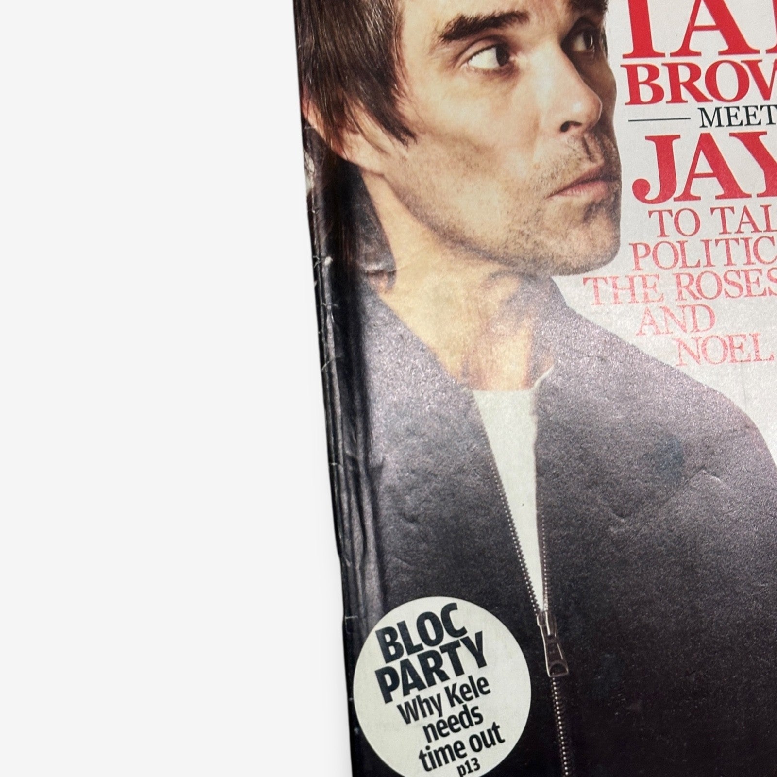 2009 Ian Brown Meets Jay-Z - To Talk Politics, The Roses And Noel - NME Magazine