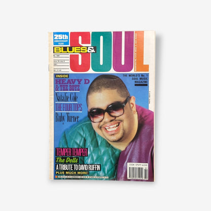 1991 Heavy D - Blues & Soul Magazine Issue 589