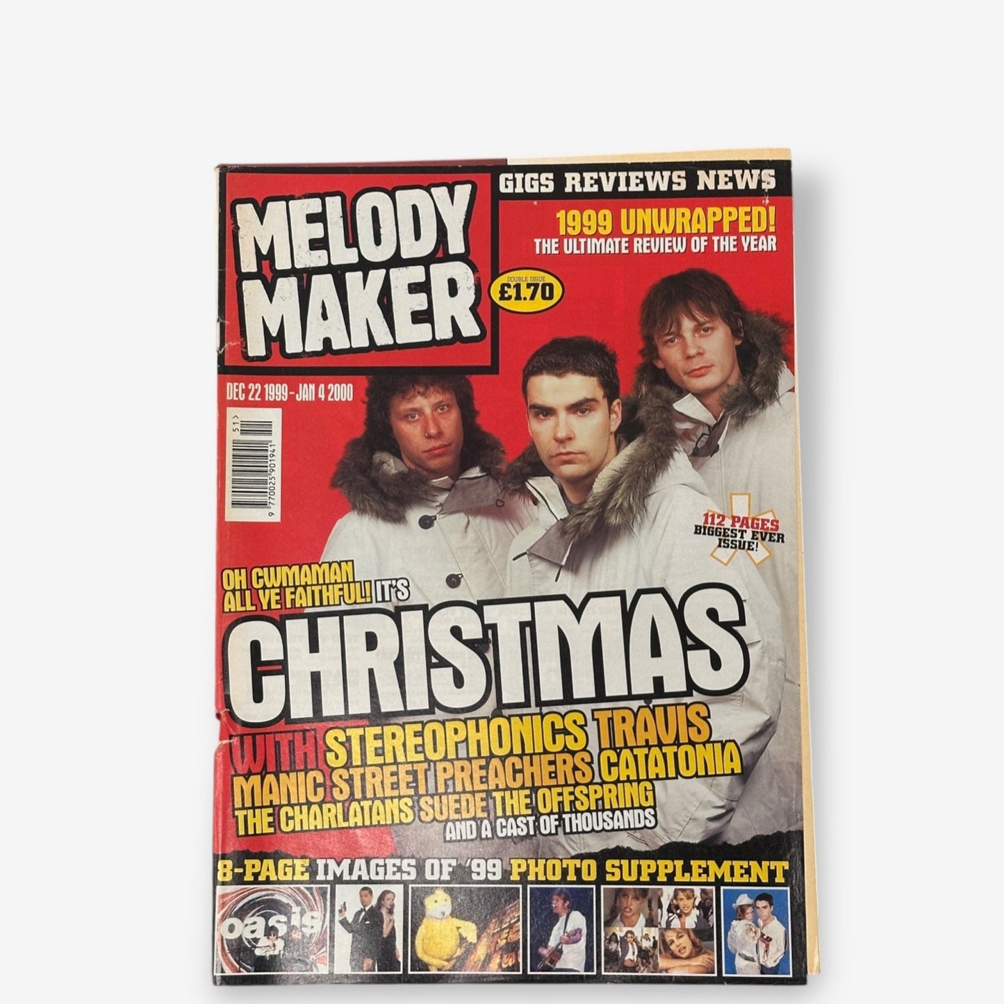 1999 Its Christmas -Oh Cwmaman All Ye Faithful! - Melody Maker Magazine