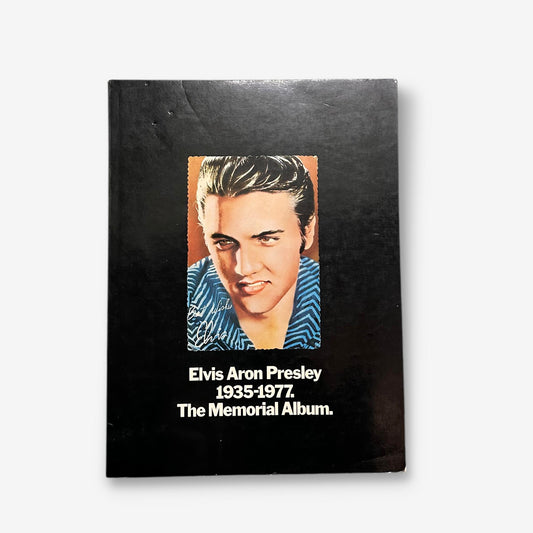 Elvis Aron Presley - The Memorial Album 1935-1977 Paperback Book (Pearce Marchbank) 1977