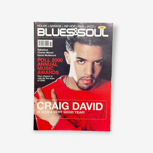 2001 Craig David - It Was A Very Good Year - Blues & Soul Magazine Issue 832
