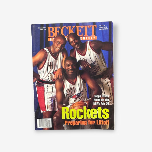 1997 Rockets - Preparing For Liftoff - Beckett Basketball Month #78
