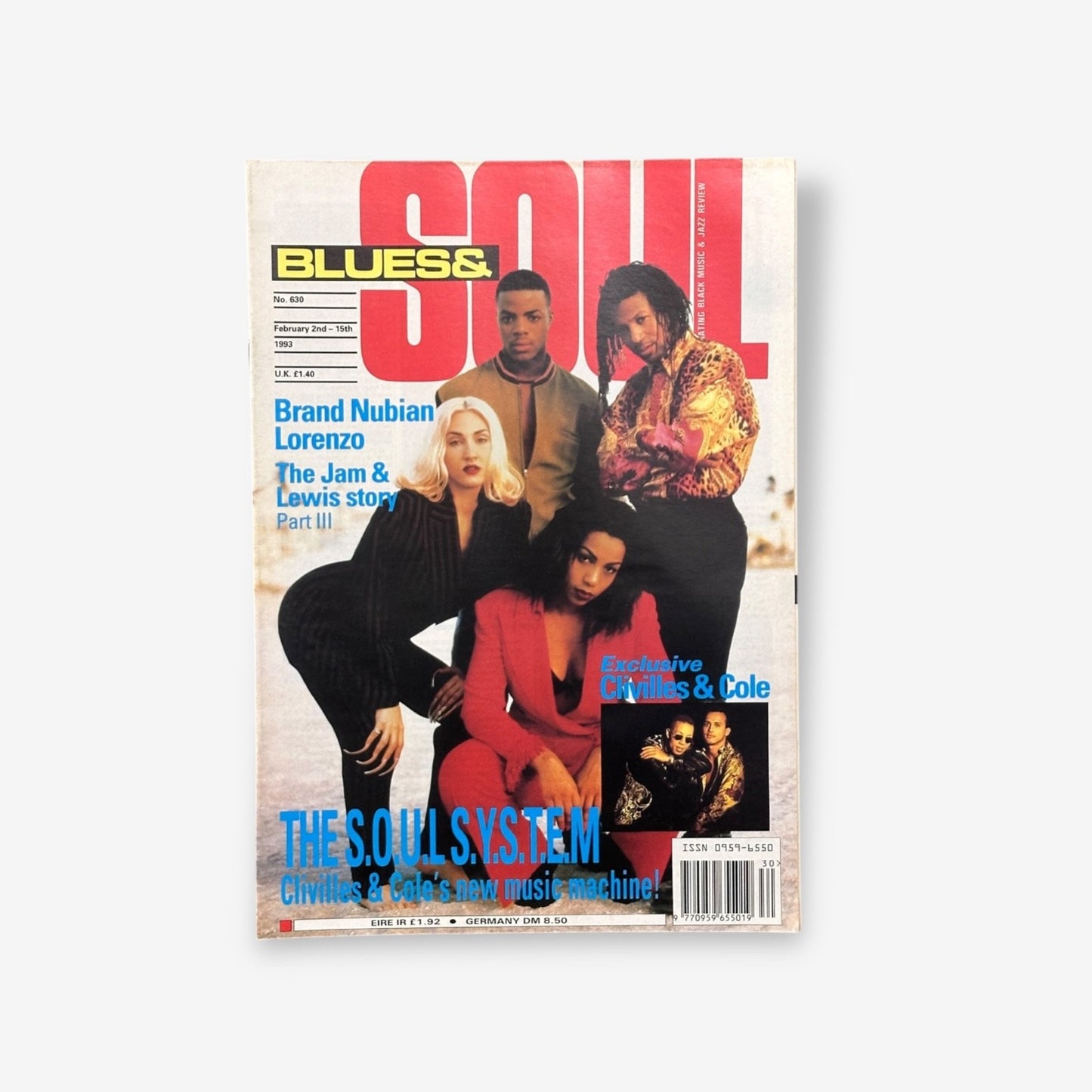 1993 The S.O.U.L S.Y.S.T.E.M - Blues & Soul Magazine Issue 630