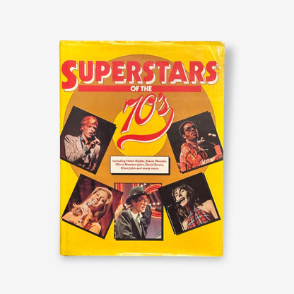 Rare Superstars Of The 70's - 1976 Hardback Book (Jeremy Pascal)