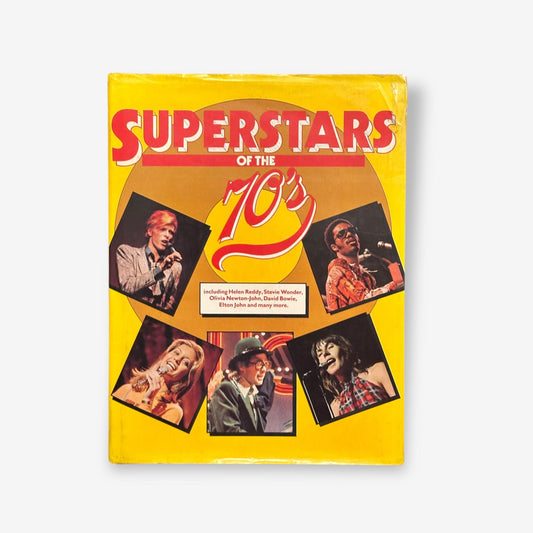 Rare Superstars Of The 70&#39;s - 1976 Hardback Book (Jeremy Pascal)