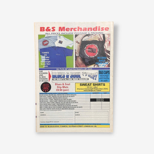 1993 Diana Ross - Blues & Soul Magazine Issue 650