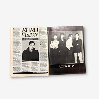 1981 Ultravox - Smash Hits Magazine