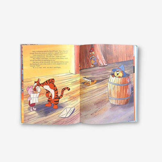 The New Adventures Of Winnie The Pooh - Paw And Order 1990 Hardback Book (Disney)