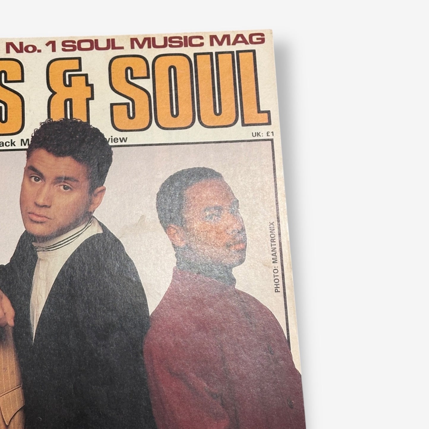 1990 Mantronix - Blues & Soul Magazine Issue 553