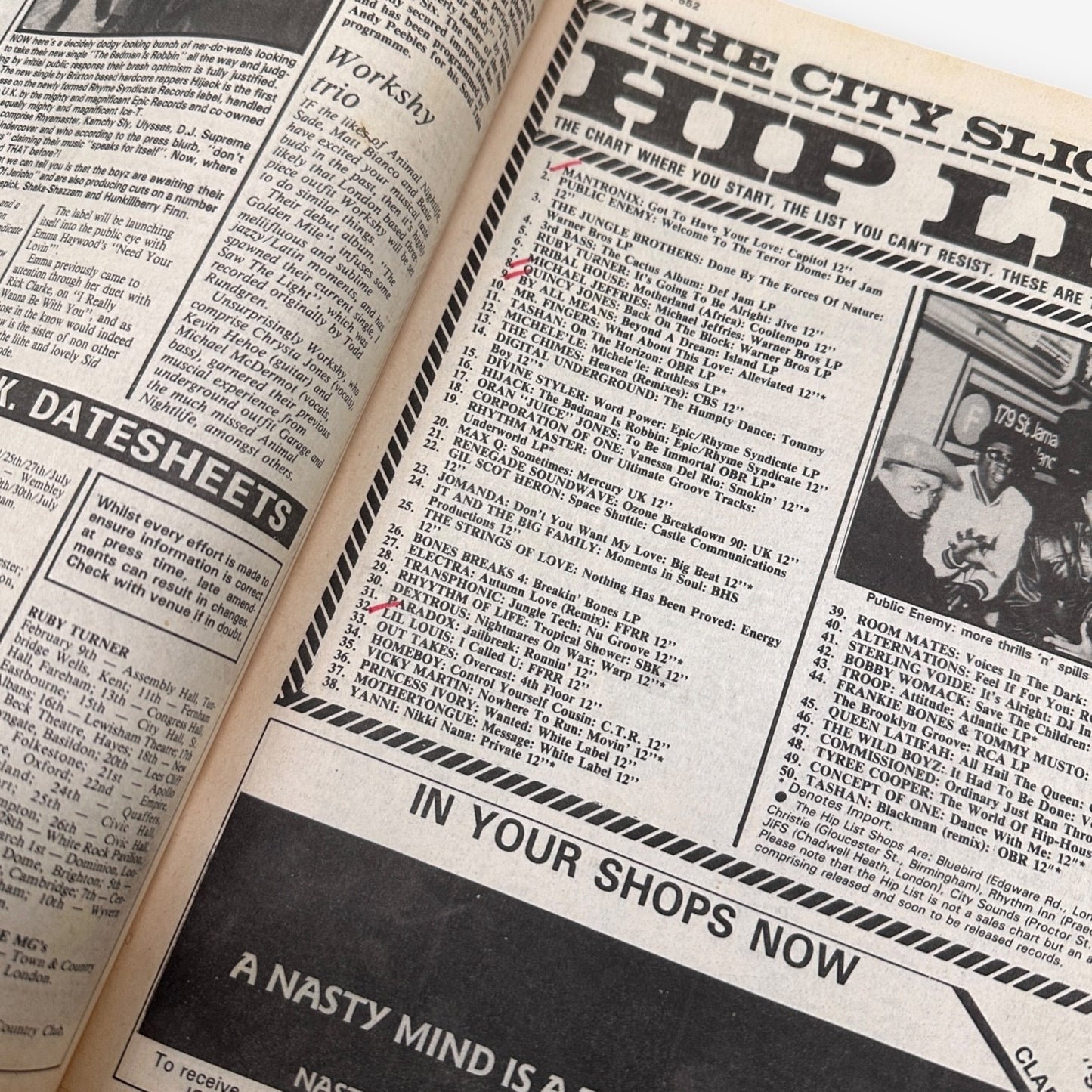 1990 Jazzie B - Blues & Soul Magazine Issue 552