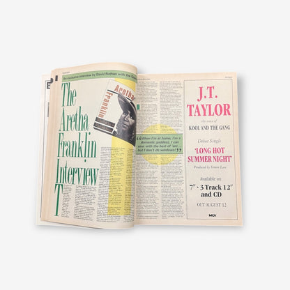 1991 Aretha Franklin - Blues & Soul Magazine Issue 593