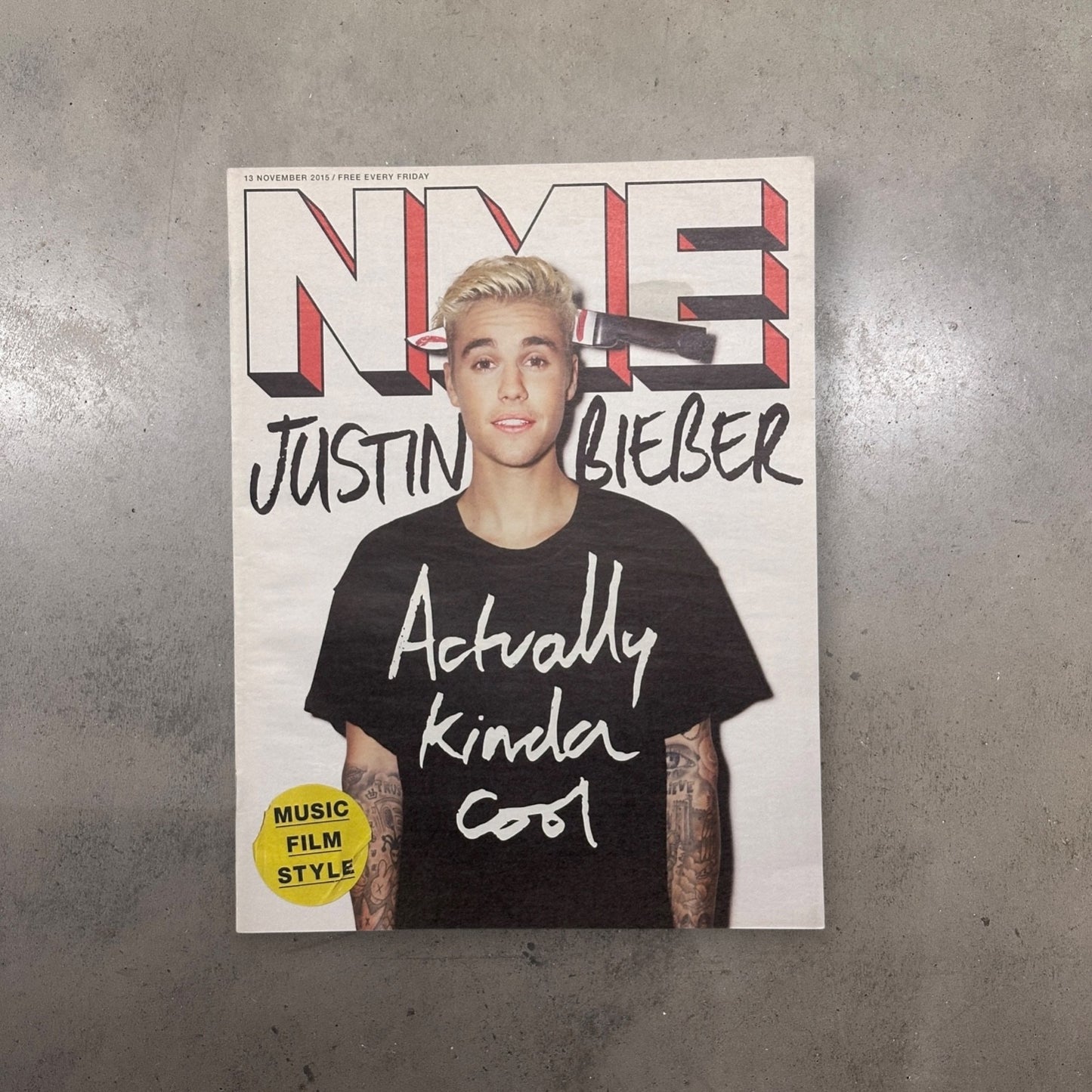 2015 Justin Bieber - Actually Kinda Cool - NME Magazine