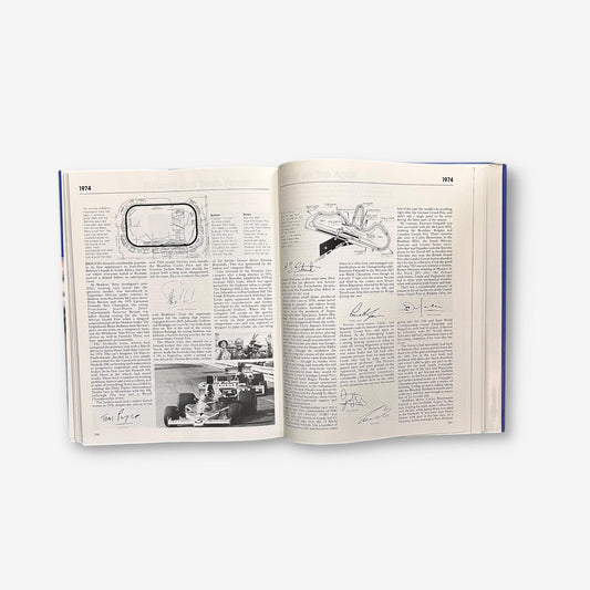 Rare Camel The Complete History Of Grand Prix Motor Racing - 1990 Hardback Book (Adriano Cimarosti)