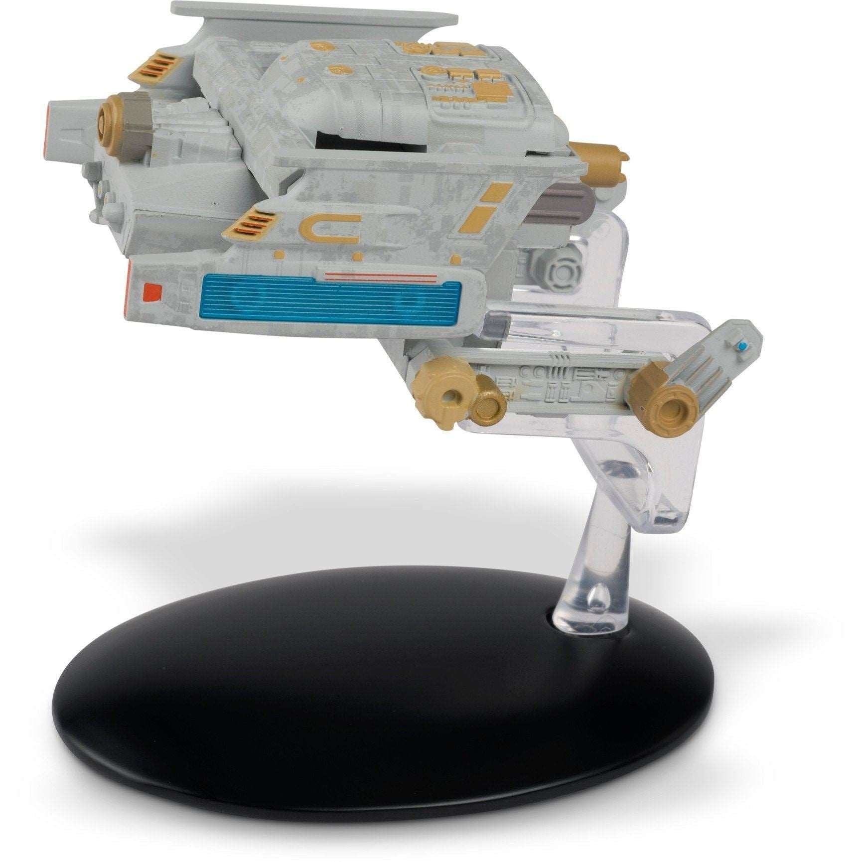 #140 Starfleet Federation Tug Starship Model Die Cast Ship (Eaglemoss / Star Trek)