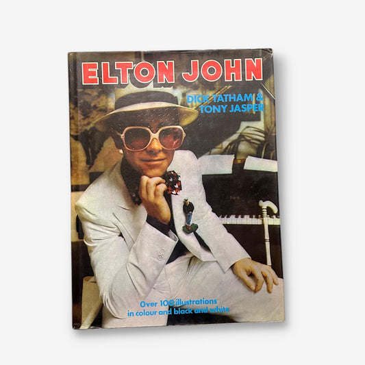 Elton John - 1976 Hardback Photo Illustration Book (Dick Tatham)