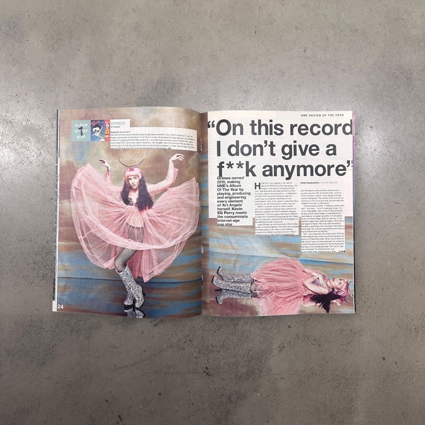 2015 Grimes - Album Of The Year - NME Magazine