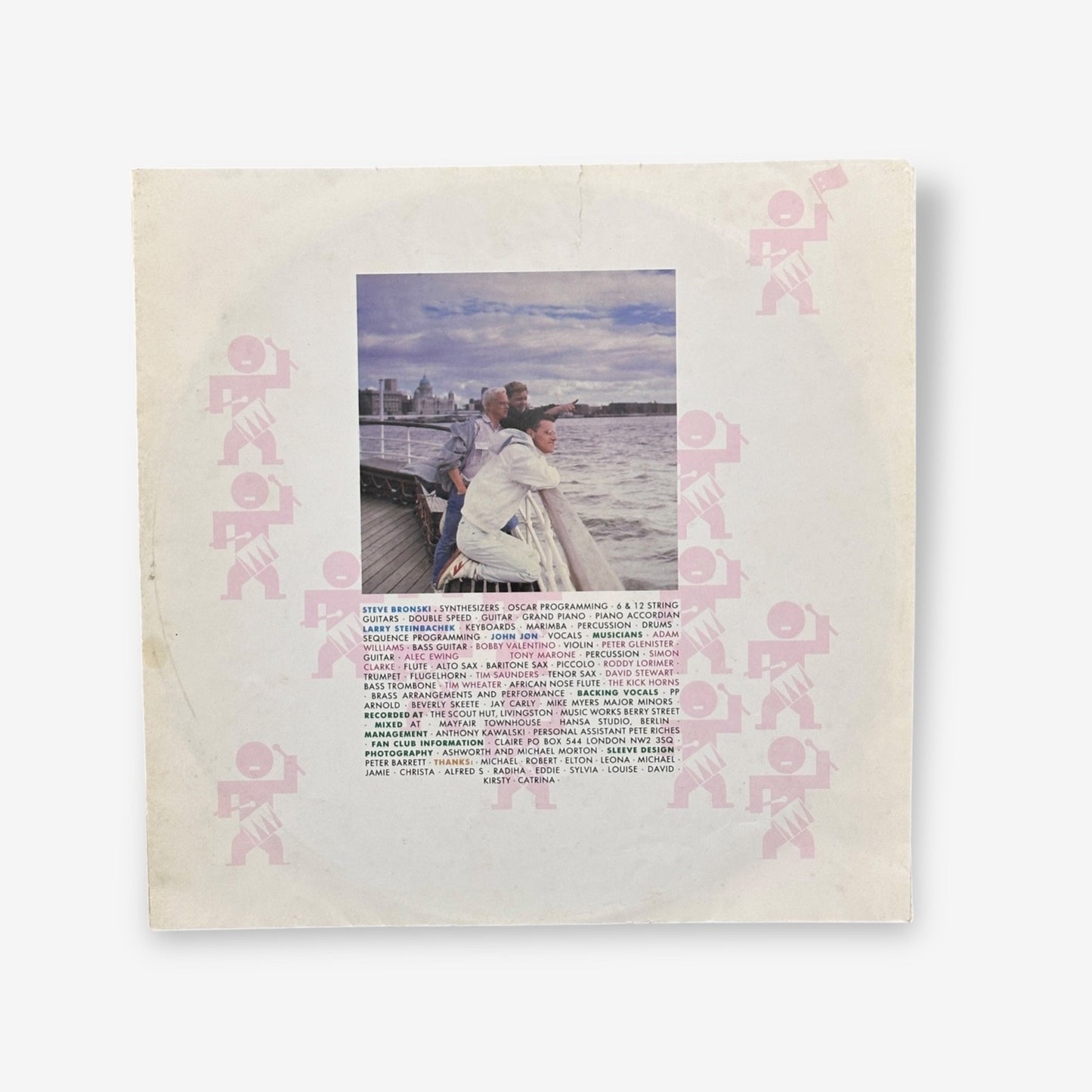 Bronski Beat - Truthdare Doubledare Vinyl Record 1986