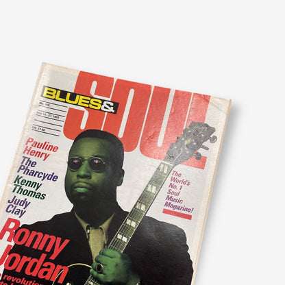 1993 Ronny Jordan - Blues & Soul Magazine Issue 646