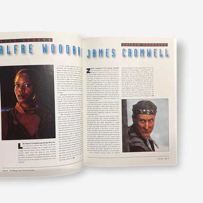The Making Of Star Trek First Contact - 1996 Paperback Book (Lou Anders)