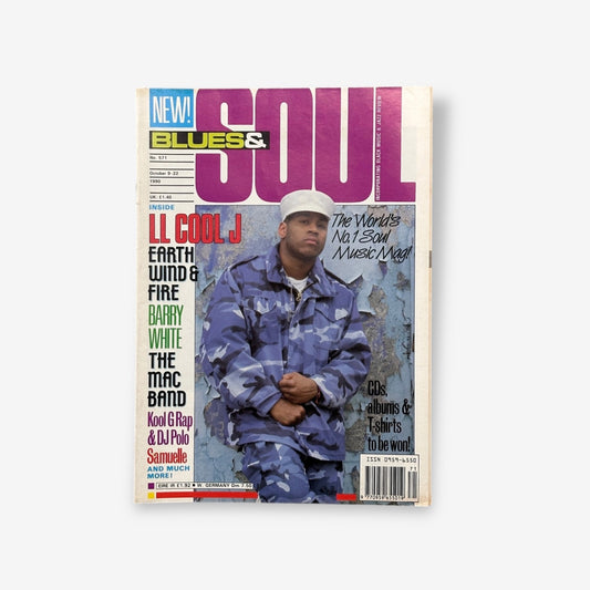1990 LL Cool J - Blues & Soul Magazine Issue 571