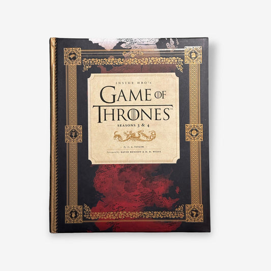 Inside HBO&#39;s Game Of Thrones Season 3 & 4 - 2014 Hardback Book (C. A. Taylor)